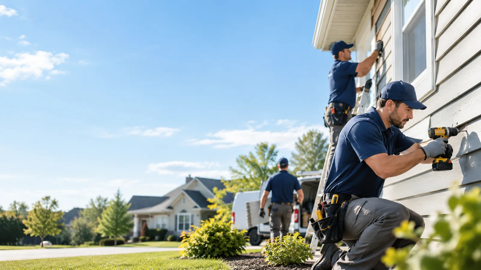 Commercial Siding Repair in Lomax, IL